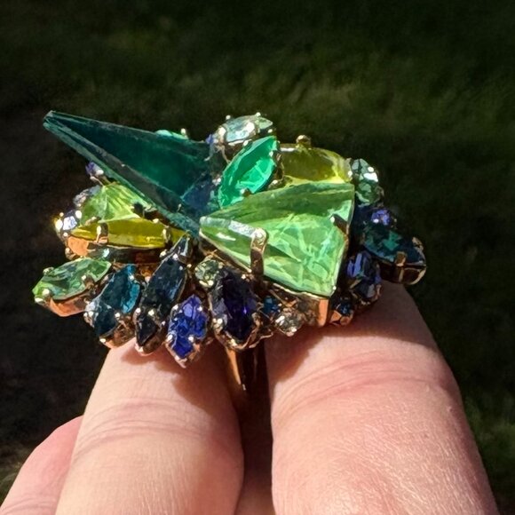 Erickson Beamon Girls on Film Statement Ring - Picture 1 of 3